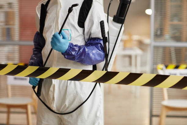 Professional Biohazard Cleanup technician working in Rocklin, CA